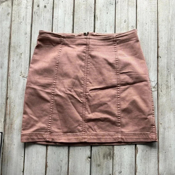 Free People, Modern Femme, desert rose/blush pink, zip back, size 12 - Picture 3 of 11